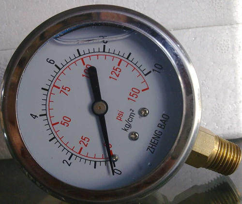 壽縣綠環儀表生產部 新品YE-100BF膜盒壓力表正式上線